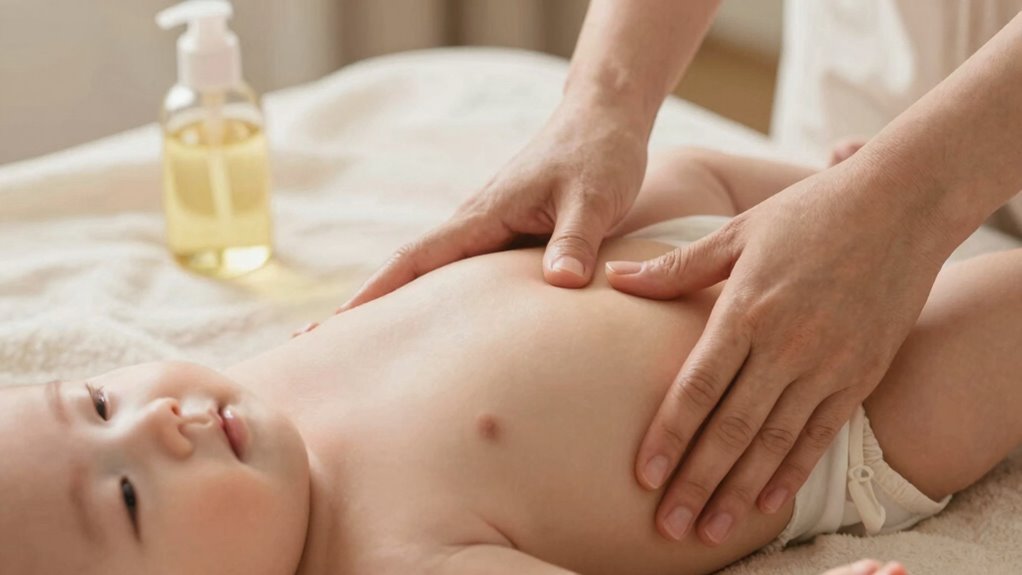 tummy massage for colic relief